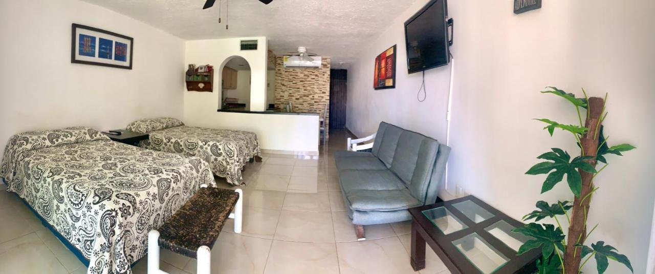 Preciosos Estudio Vista Al Mar O Jardin كانكون المظهر الخارجي الصورة